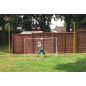 Open Goaaal! Football Goal with Backstop Net & Rebounder Open Goaaal! Football Goal with Backstop Net & Rebounder