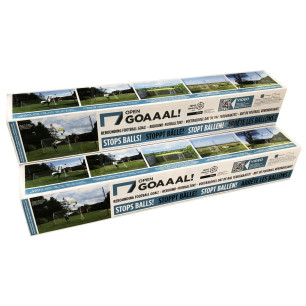 Open Goaaal! Football Goal with Backstop Net & Rebounder