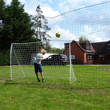 Open Goaaal! Football Goal with Backstop Net & Rebounder