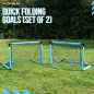 PrecisionPlay Quick Folding Football Goals (Set of 2) PrecisionPlay Quick Folding Football Goals (Set of 2)