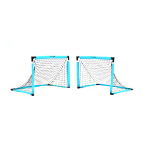 PrecisionPlay Quick Folding Football Goals (Set of 2)